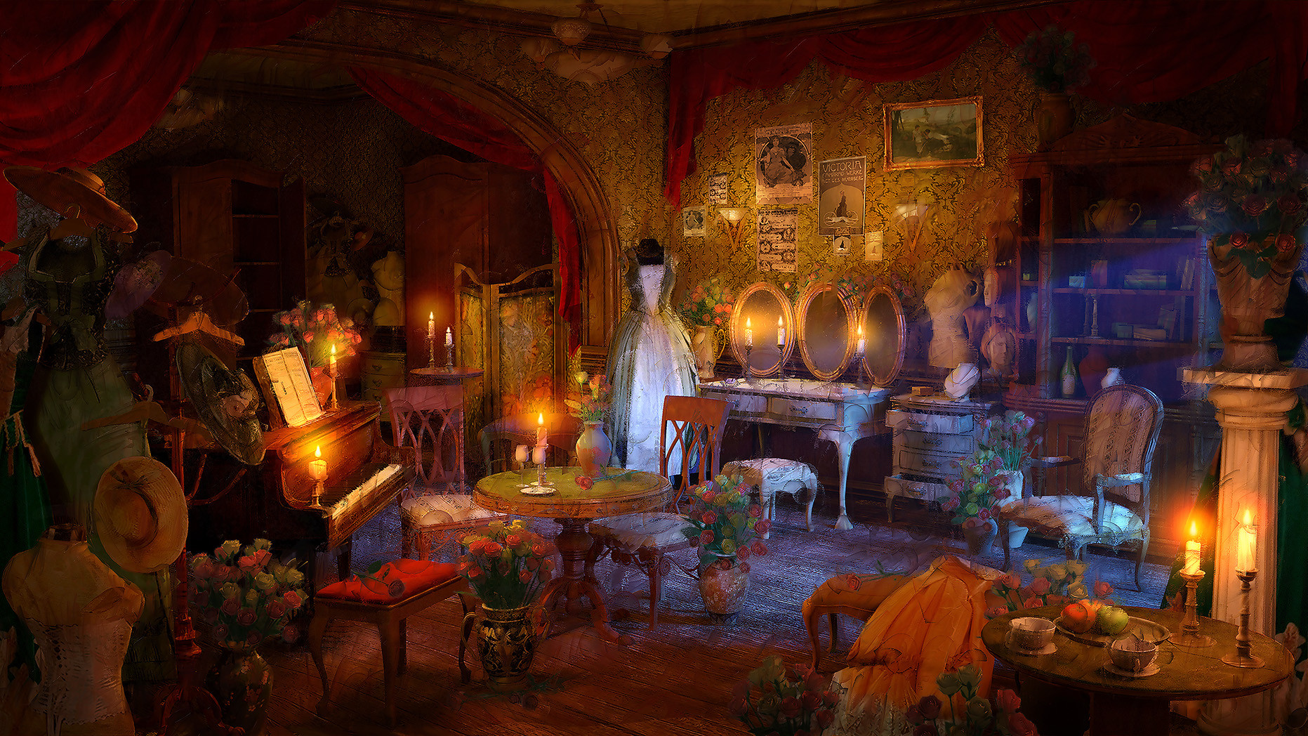 Jambrush Alejo The Phantom of the Opera Indoor Scene