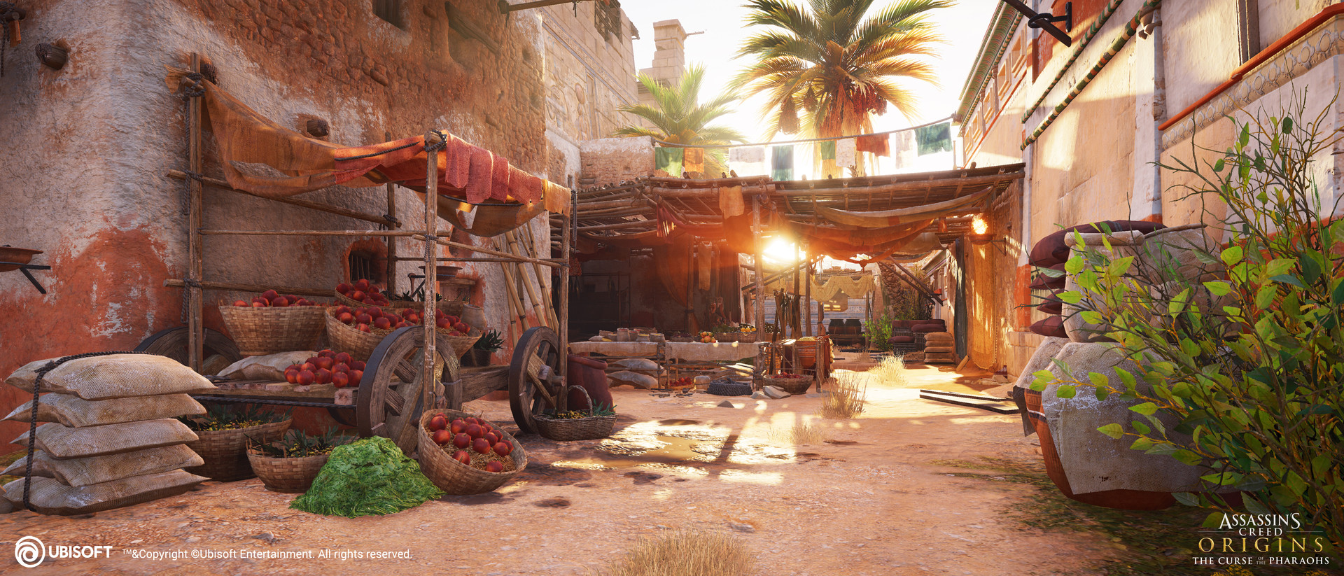 ArtStation - Assassin's Creed Origins - The curse of the pharaohs DLC  Thematic Locations