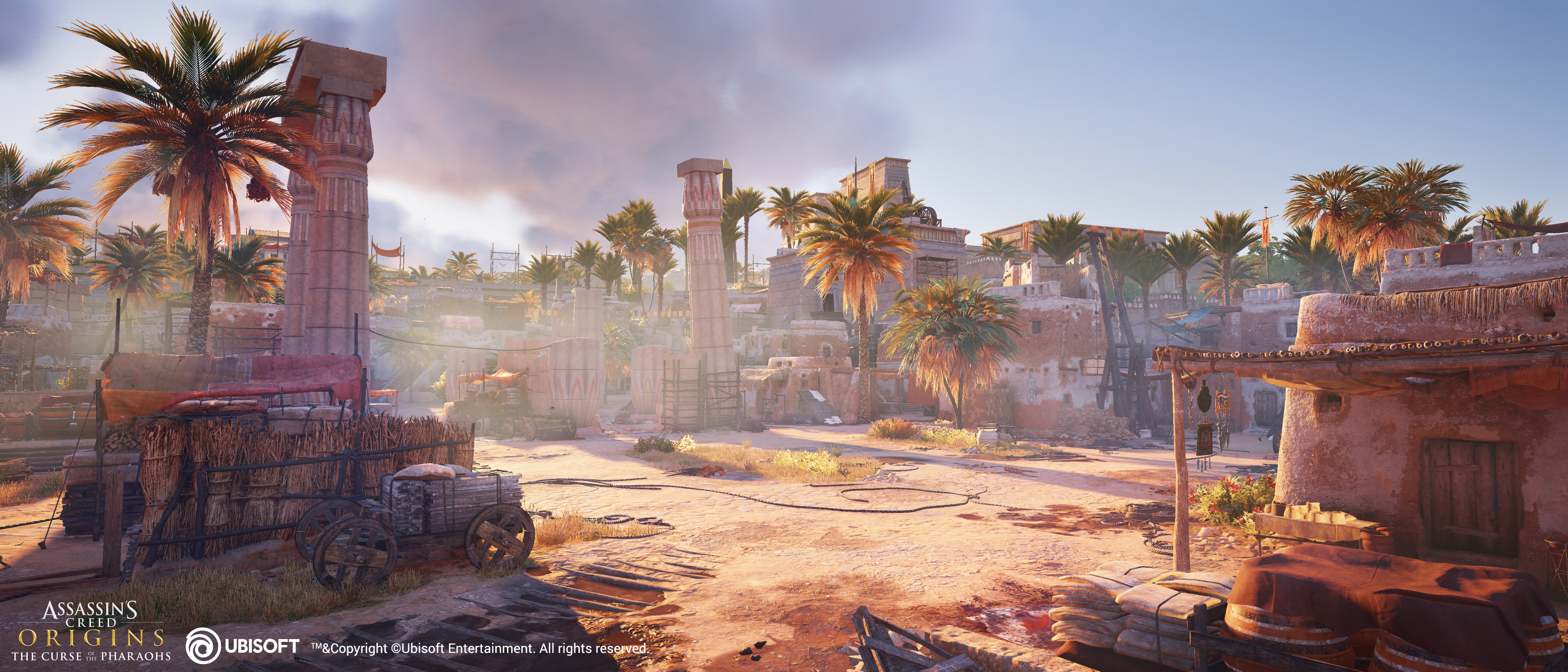 ArtStation - Assassin's Creed Origins - The curse of the pharaohs DLC  Thematic Locations