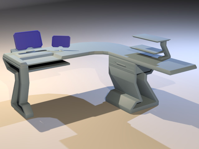 Futuristic desk deals