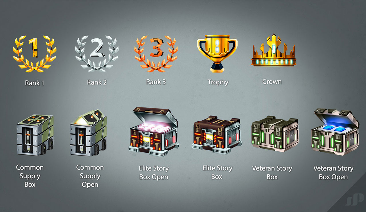 Artstation Punchev Dot Com Game Ui Icons Studio Punchev