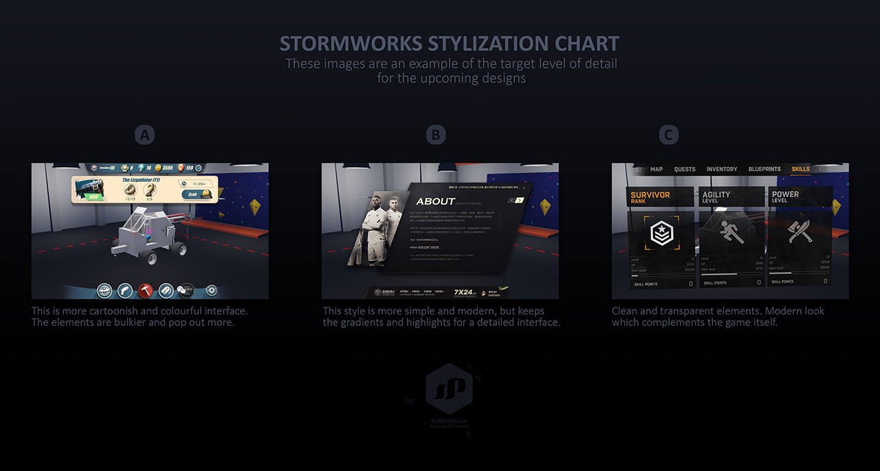Artstation Punchev Dot Com Stormworks Pc Game Ui Studio Punchev