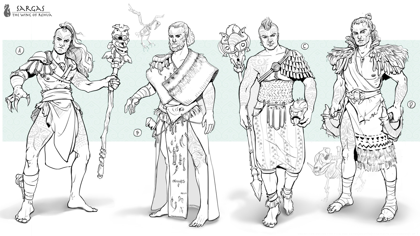 first sketches pass
