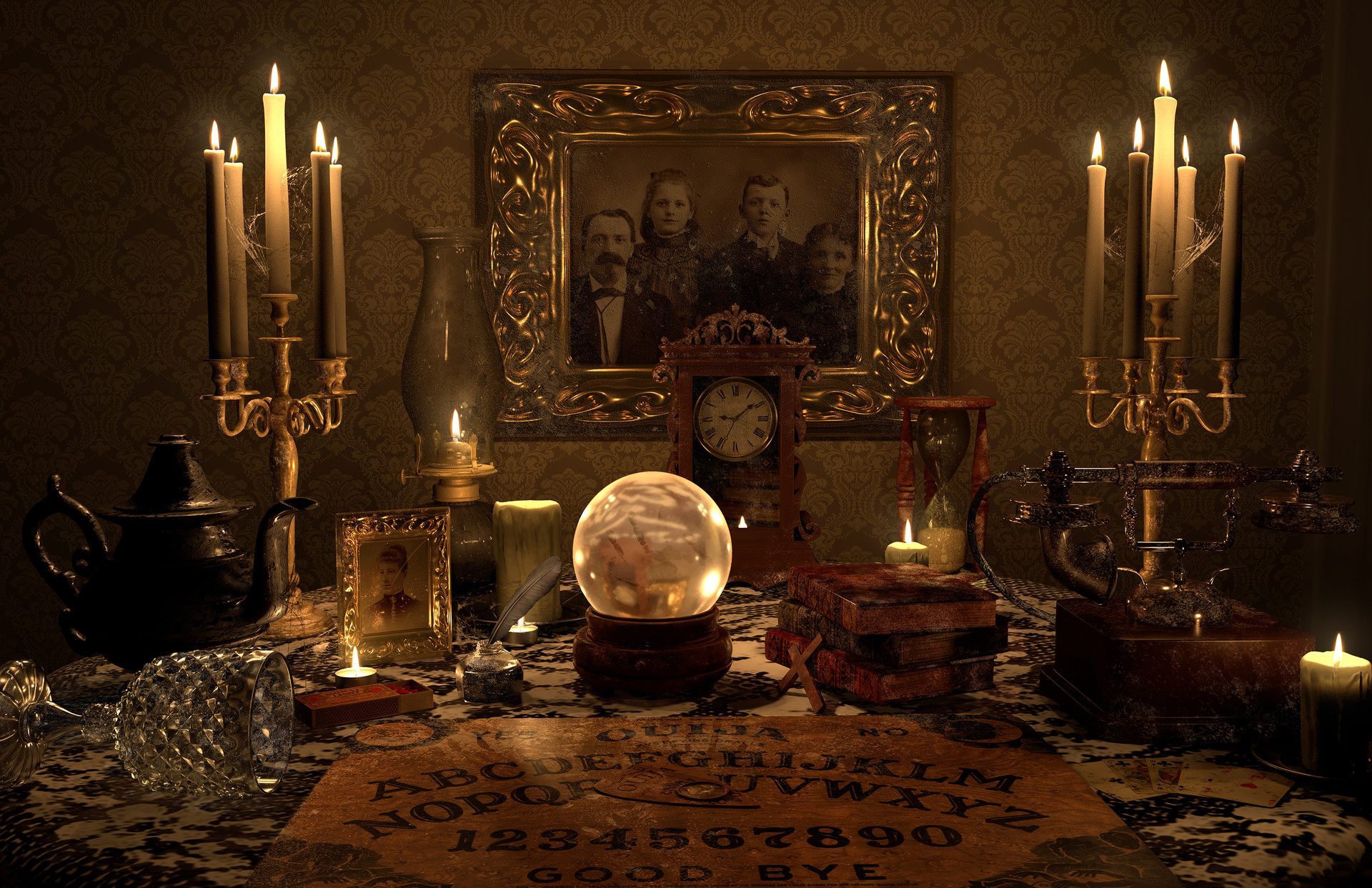 ArtStation The Seance Table