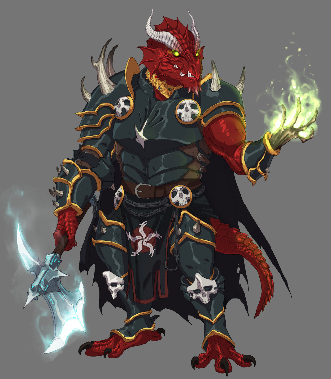 Joma Cueto DnD Fullbody Character Art