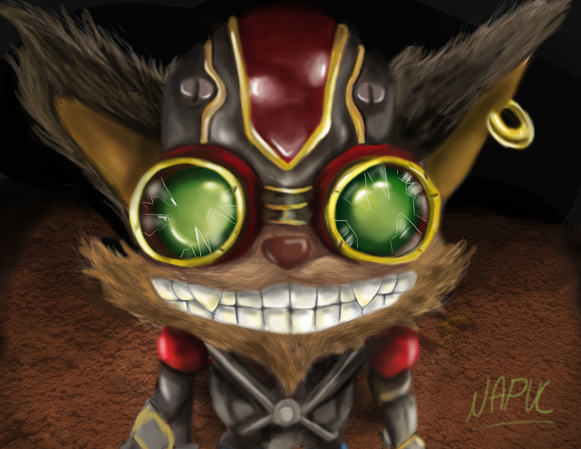League of Legends Ziggs fan art