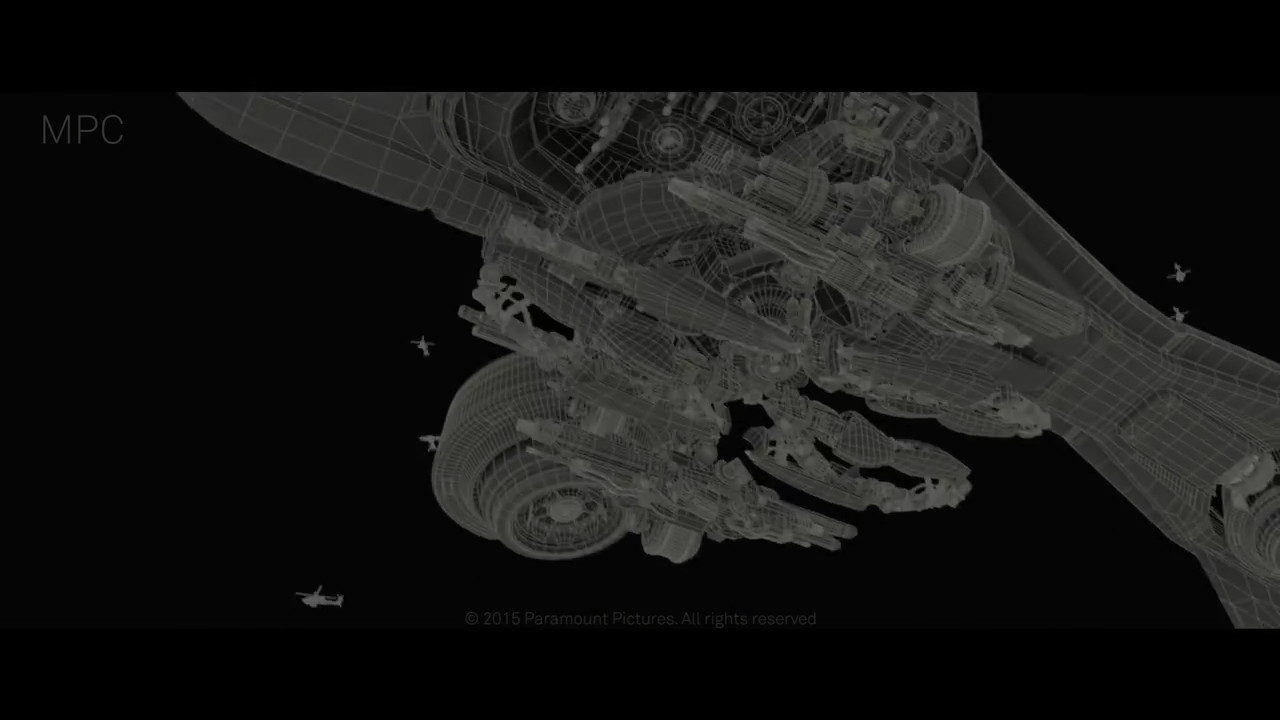 (Terminator: Genisys - MPC) Spider Tank and Hunter Killer - Made both assets start to finish with Giuseppe Bufalo adding refinements to the HK. Designed how Spidertank integrates with the HK