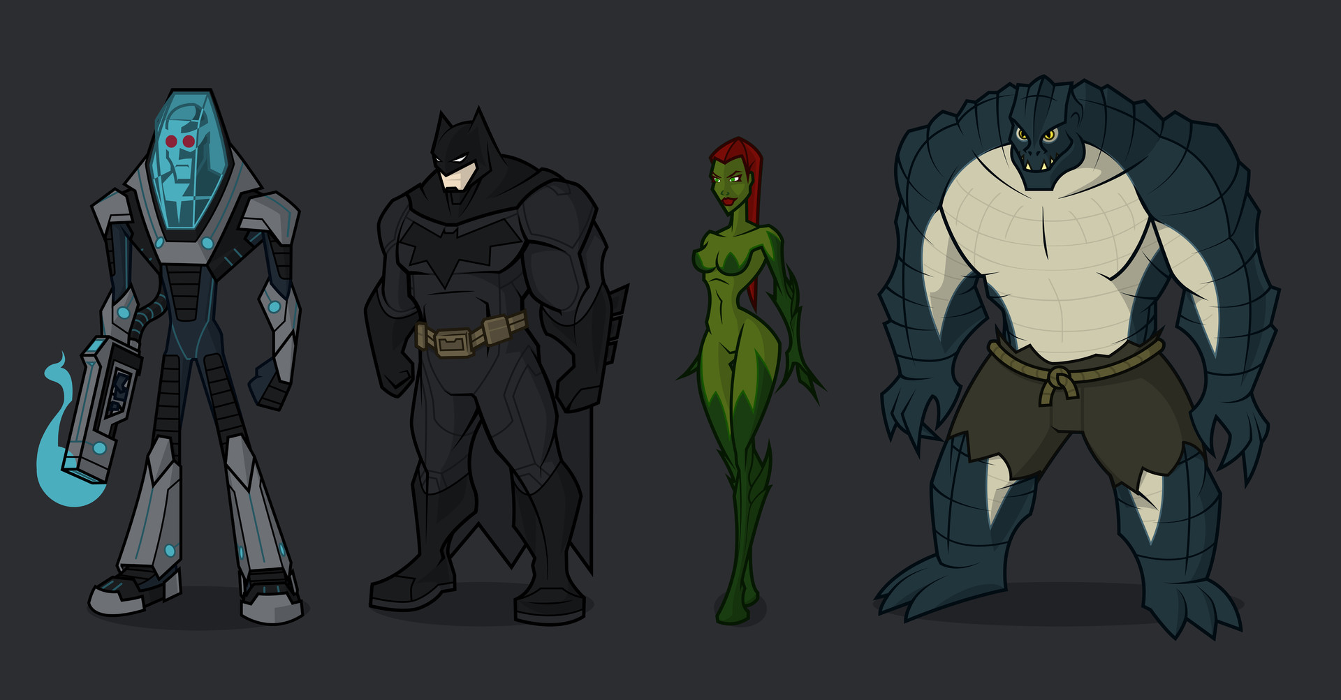 ArtStation - Batman and The Rogues' Gallery
