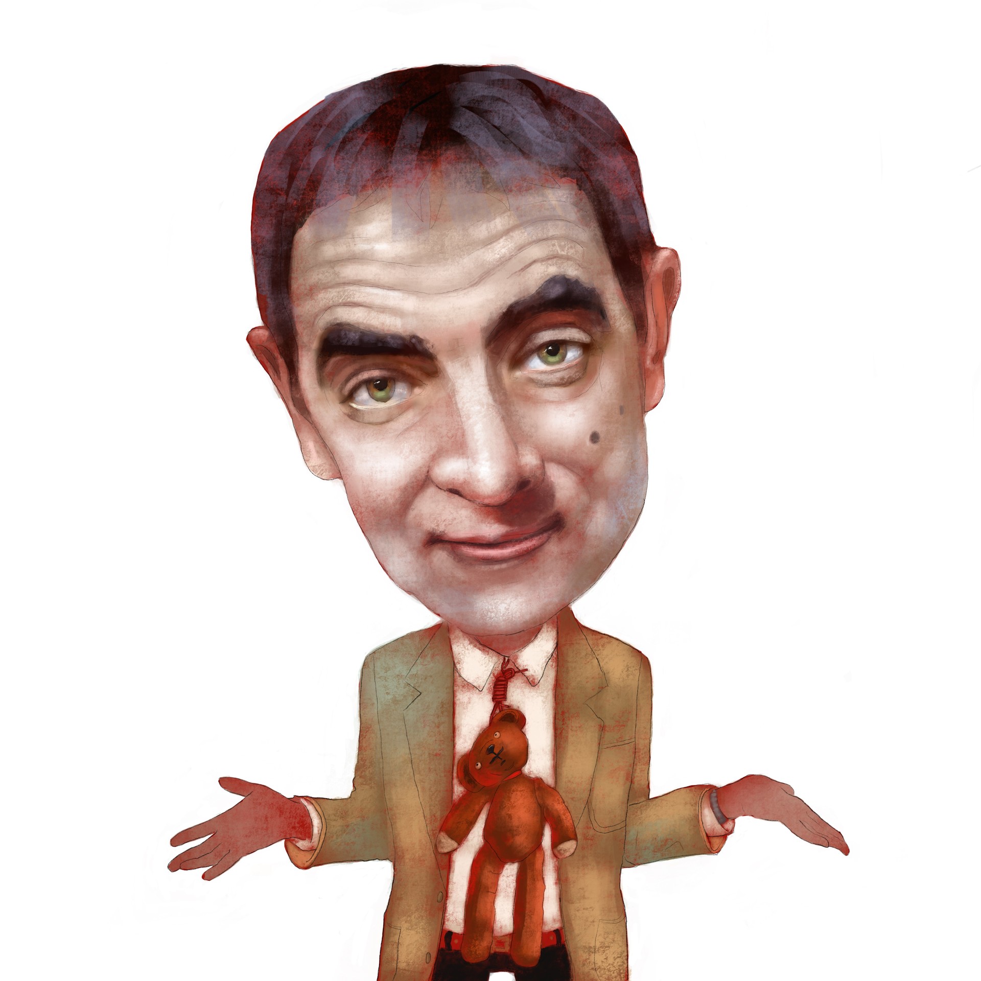 Мистер бин исправил картину