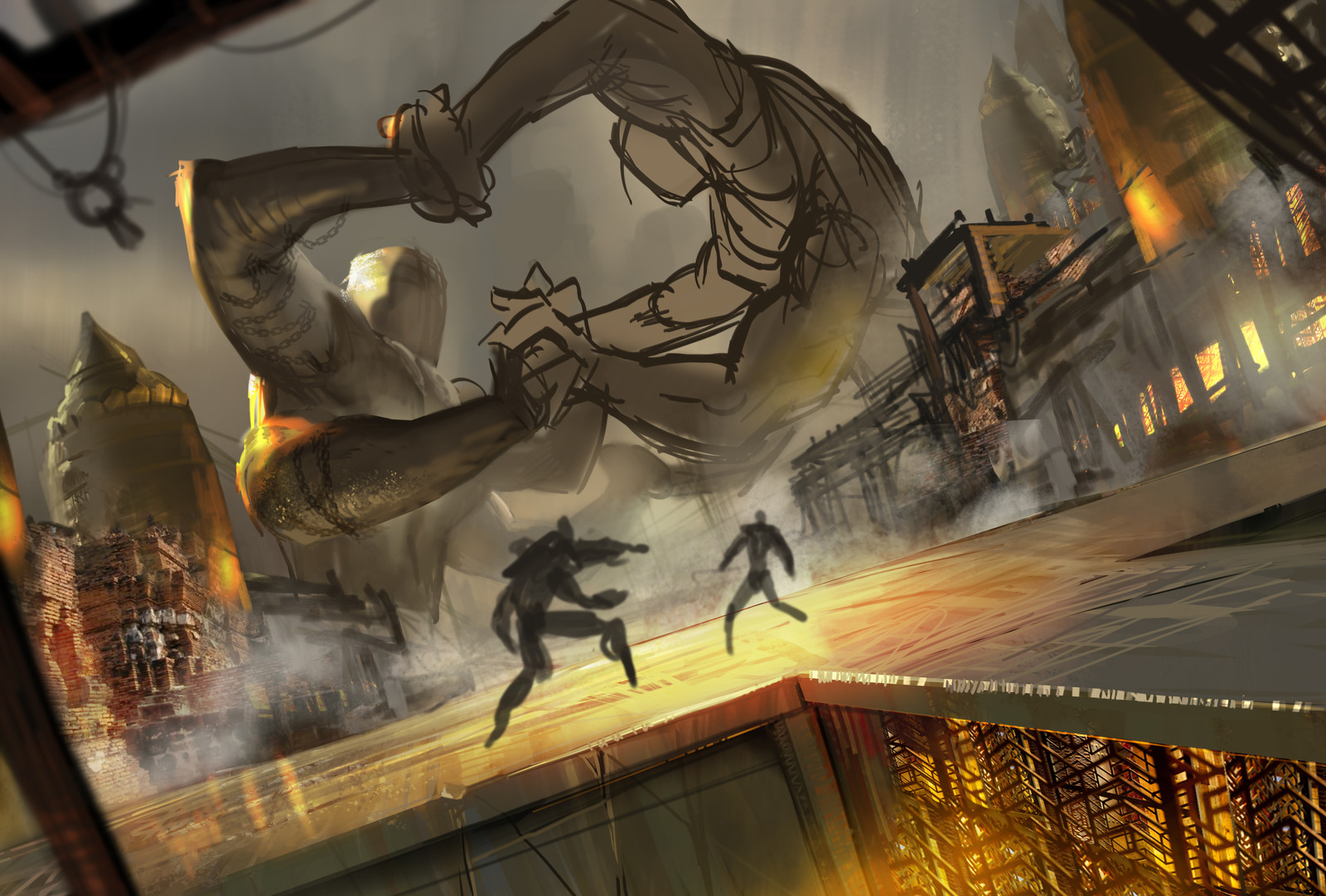 ideation of Goro's Lair