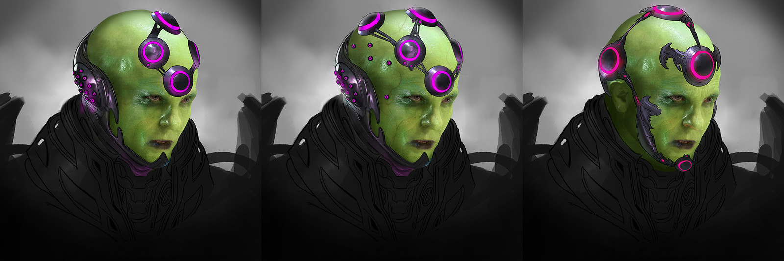 Brainiac Head Ideas