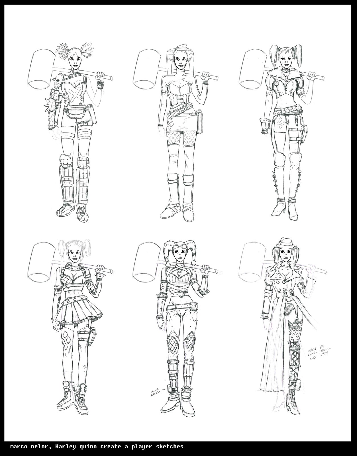 prelim sketches