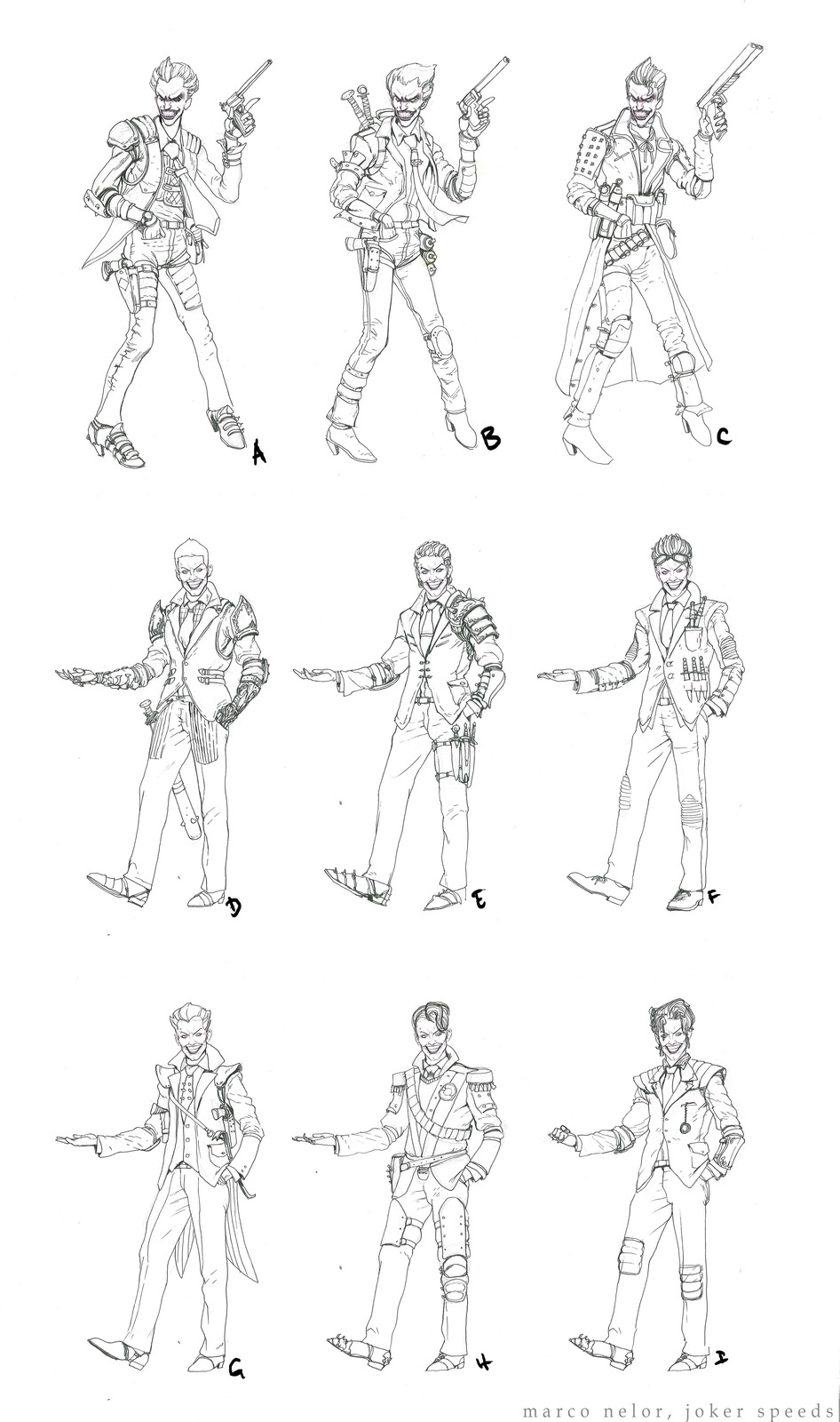 early joker exploration. super simple