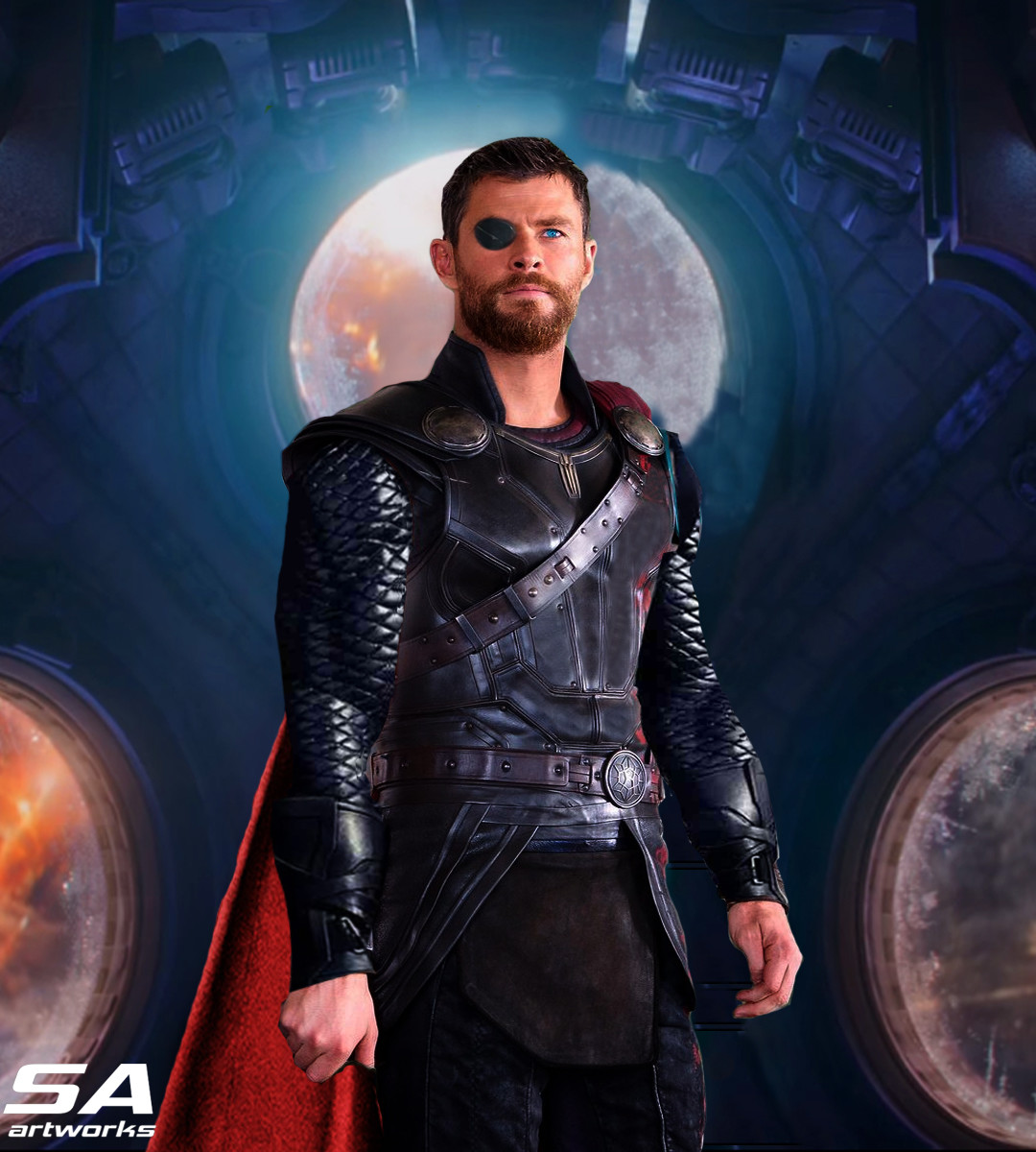 ArtStation - Thor Aboard The Milano