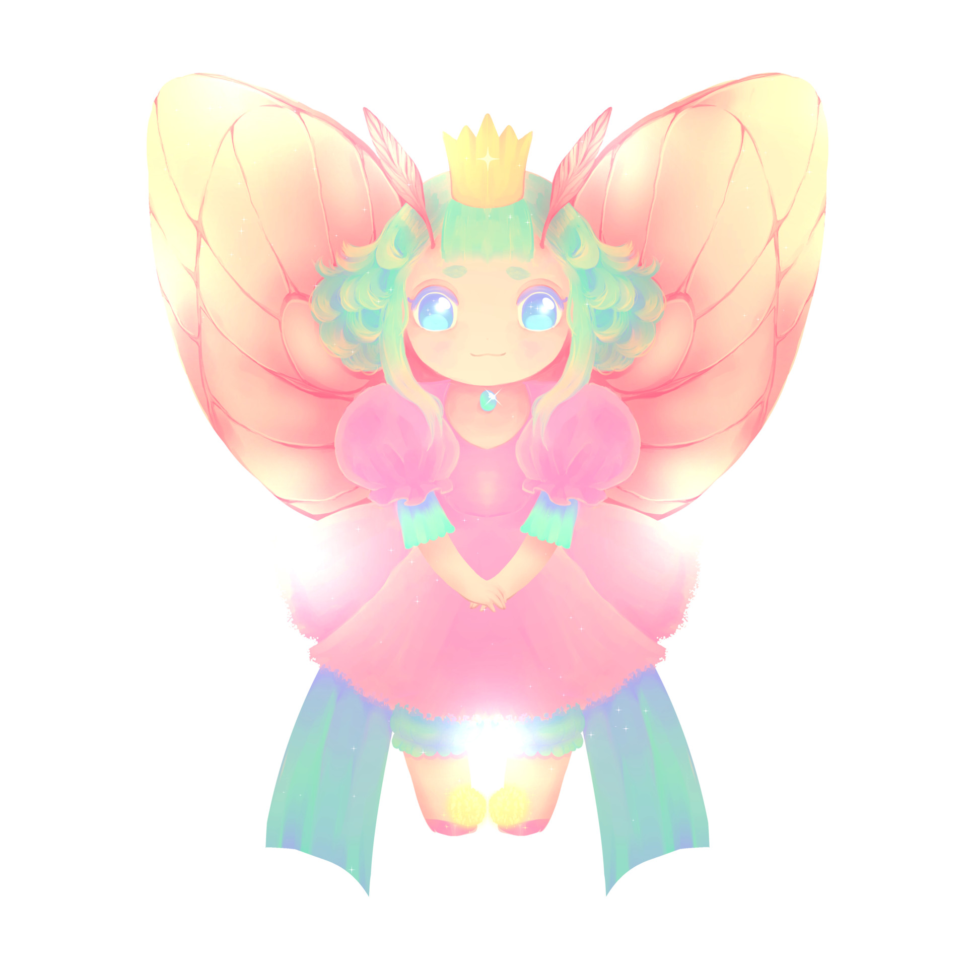 ArtStation - Fairy Princess Moth