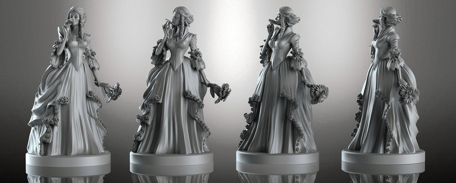 Legends of Sleepy Hollow - Katrina Crane miniatures