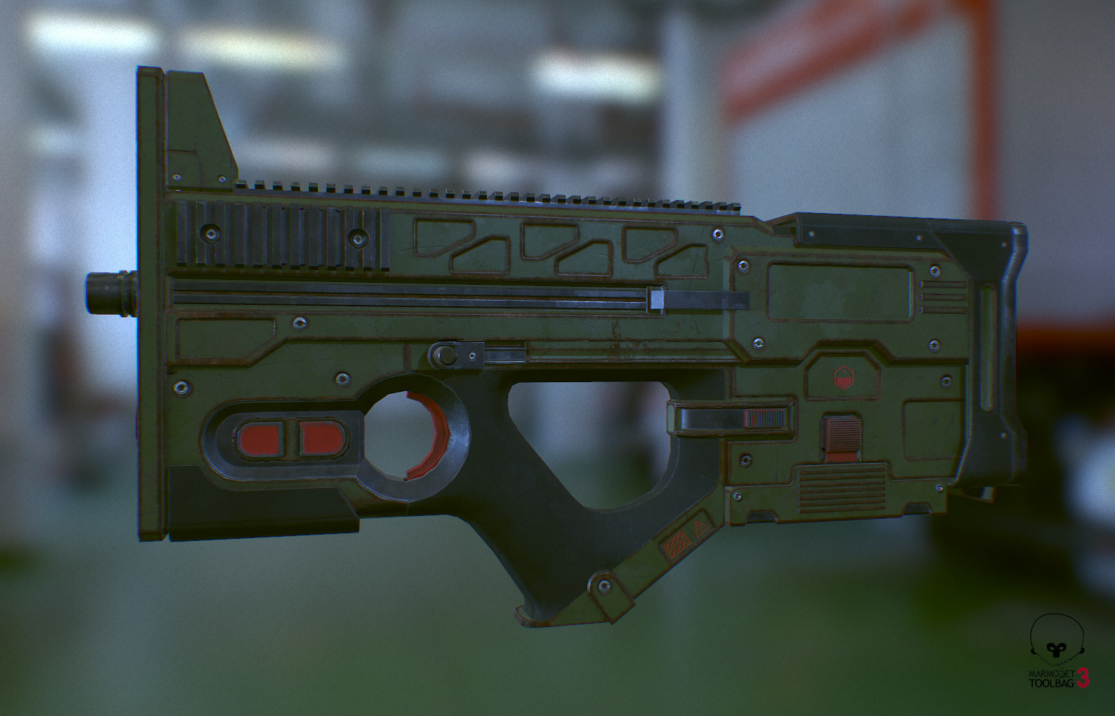 ArtStation - Sci-fi PDW