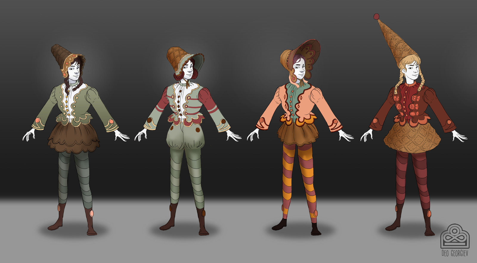 Stage 2  Costume  Iterations 