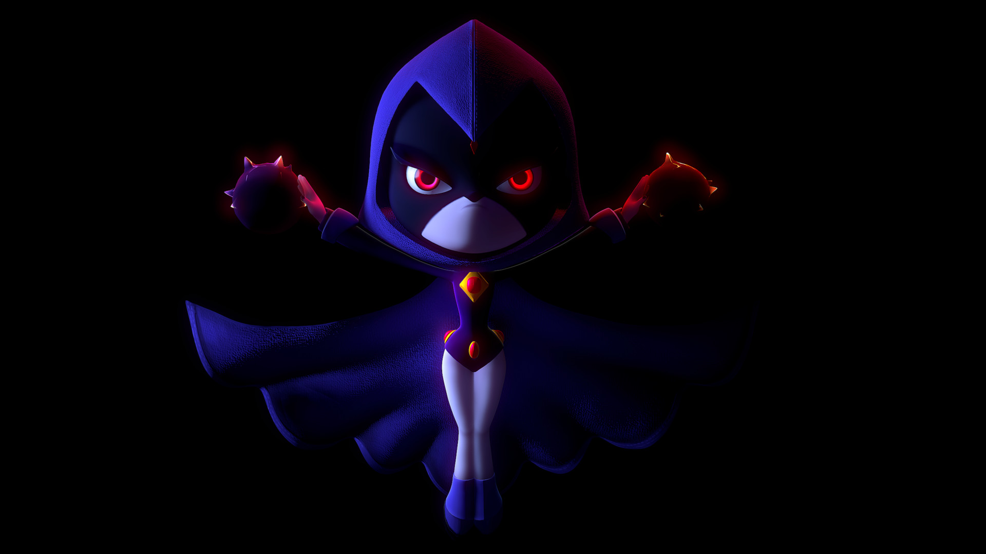 Artstation Raven Teen Titans Go Michal Kwolek