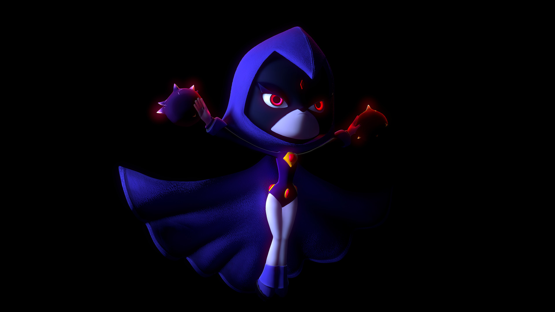 Michal Kwolek - Raven, Teen titans go!