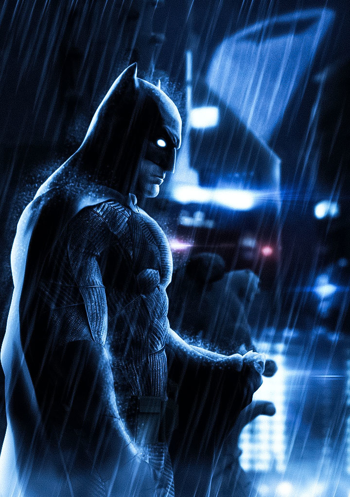 ArtStation - Batman in the Rain