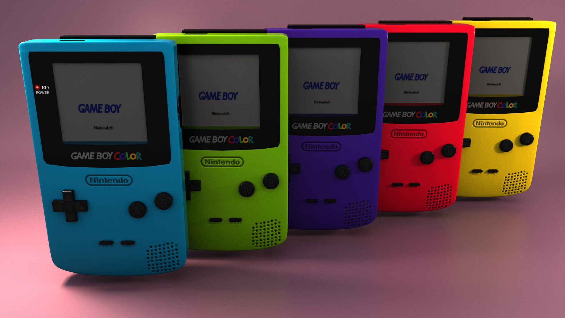 ArtStation - Gameboy Color , Jayson Dean