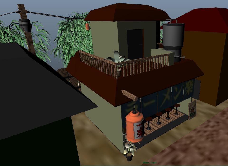 Artstation Ichiraku Ramen Shop From Naruto Anime Manohar Soans