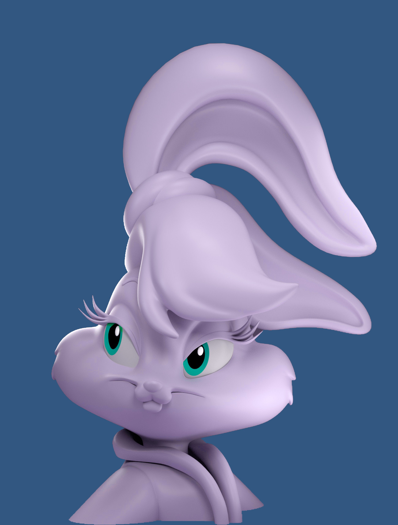 Lola d. Лола Банни. Лола Банни 3д. Bunny Zbrush. Lola Bunny 3d model.