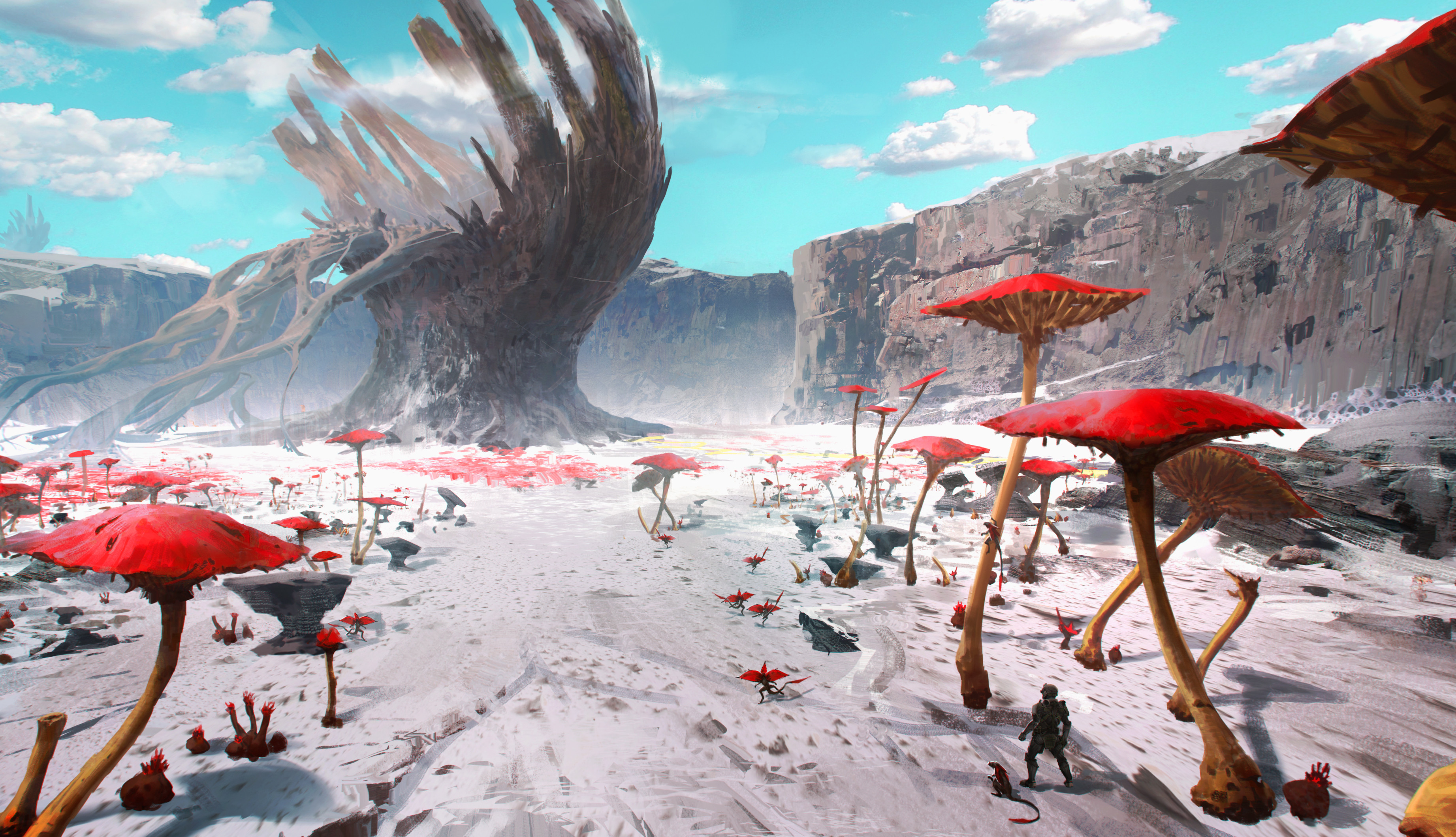 Paintover of Ben Henry's environment blockout