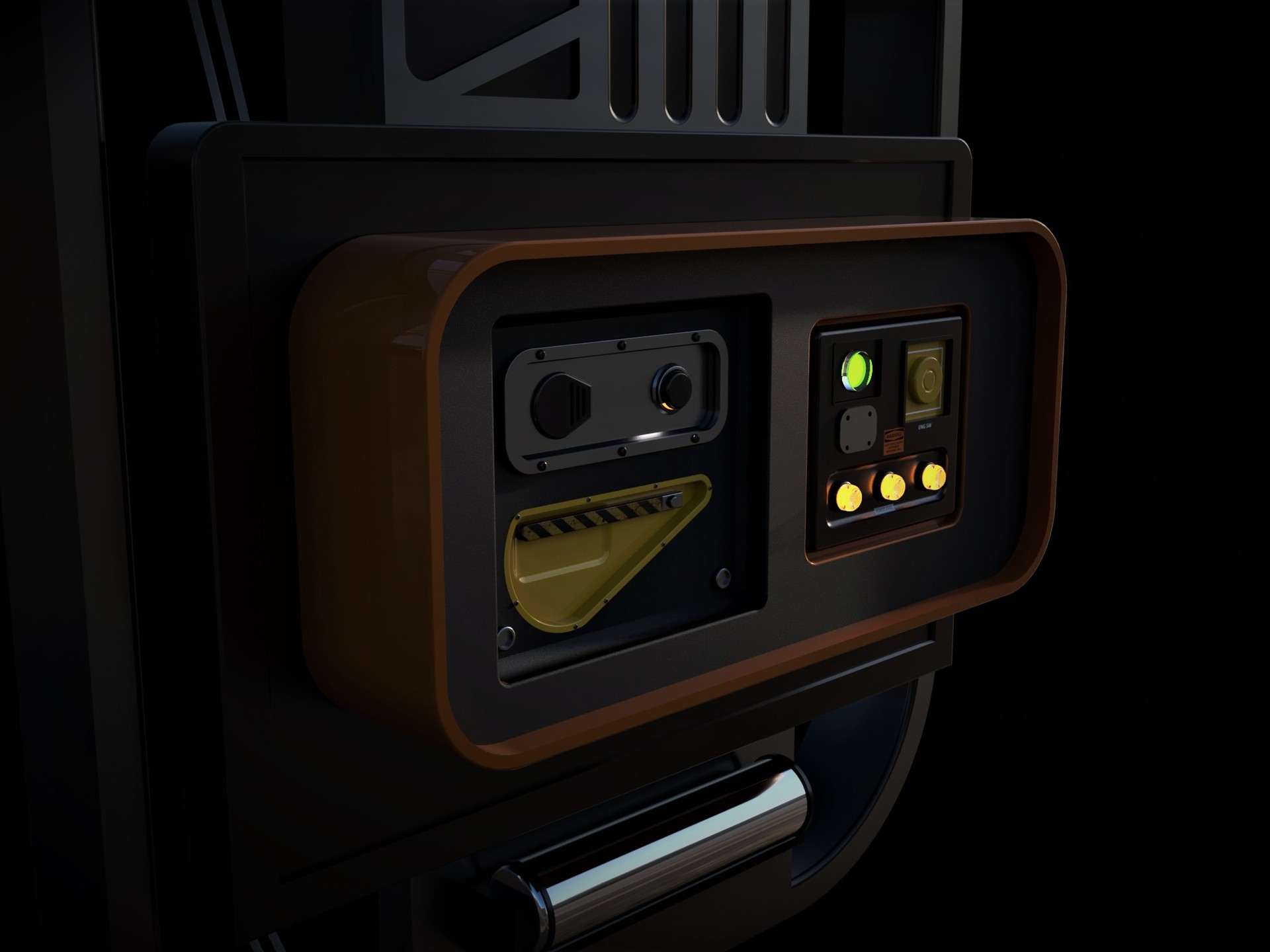 Artstation Generator Alien Isolation Joaquin Bozicovich