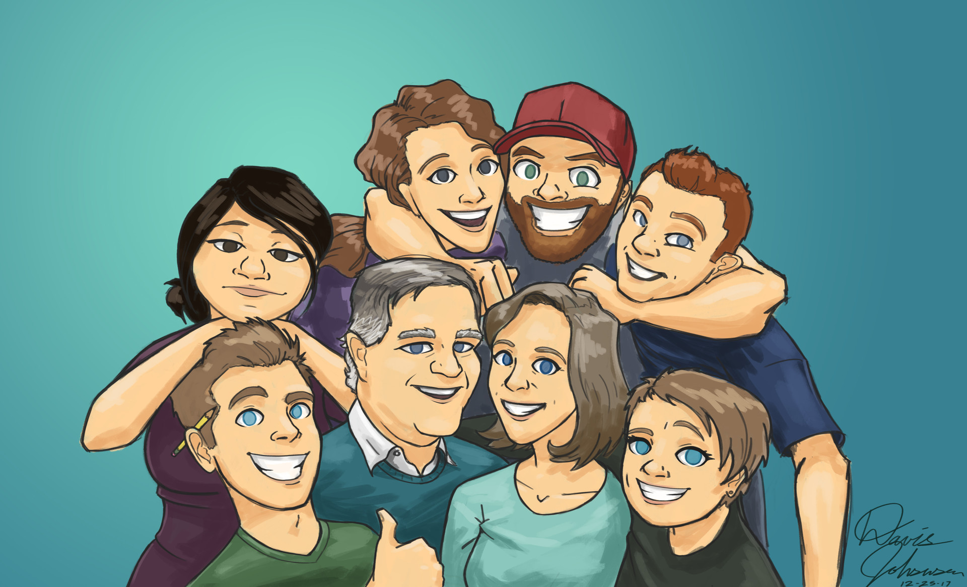 Artstation My Family June Johnson