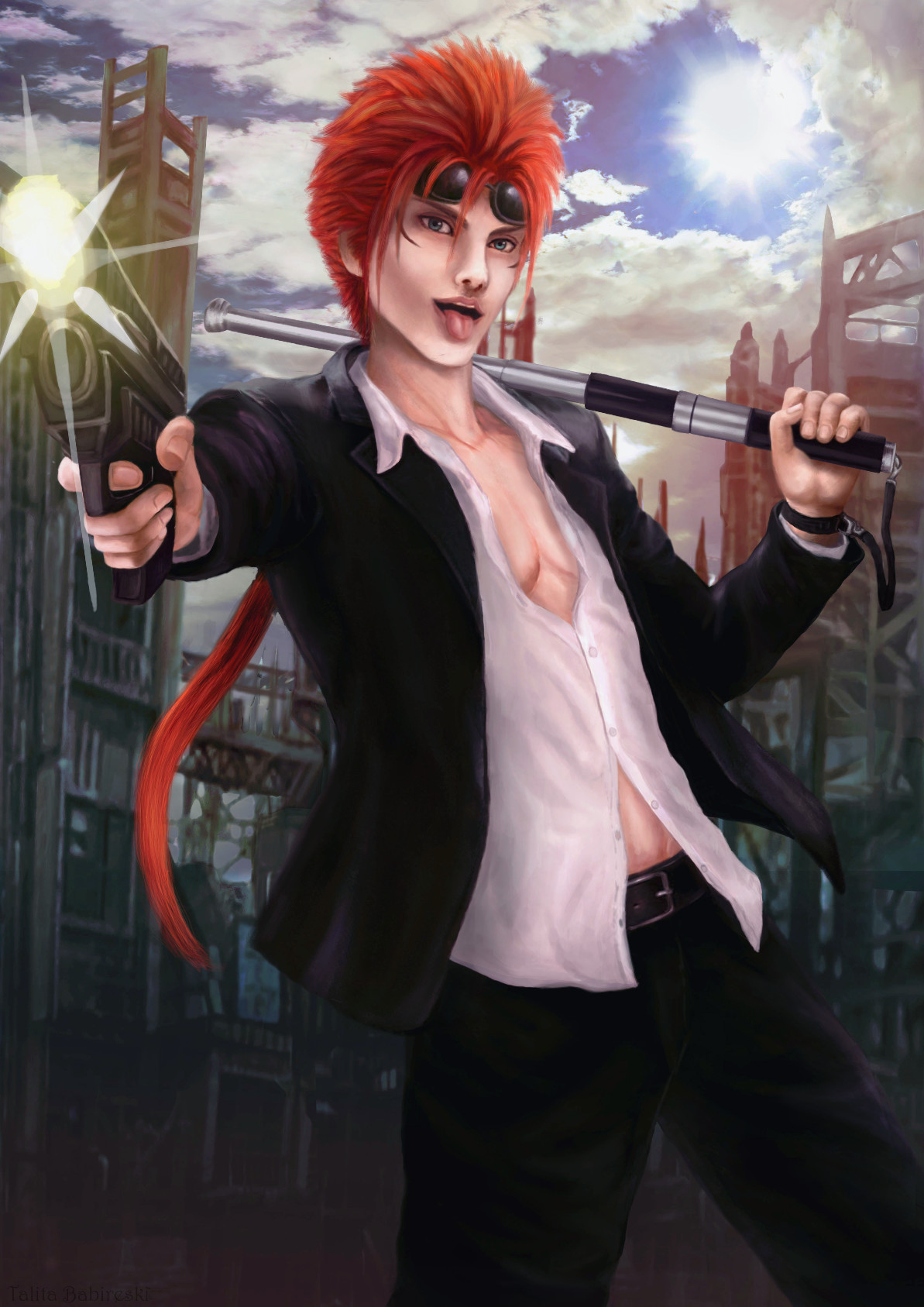 Talita Babireski Reno Final Fantasy Vii