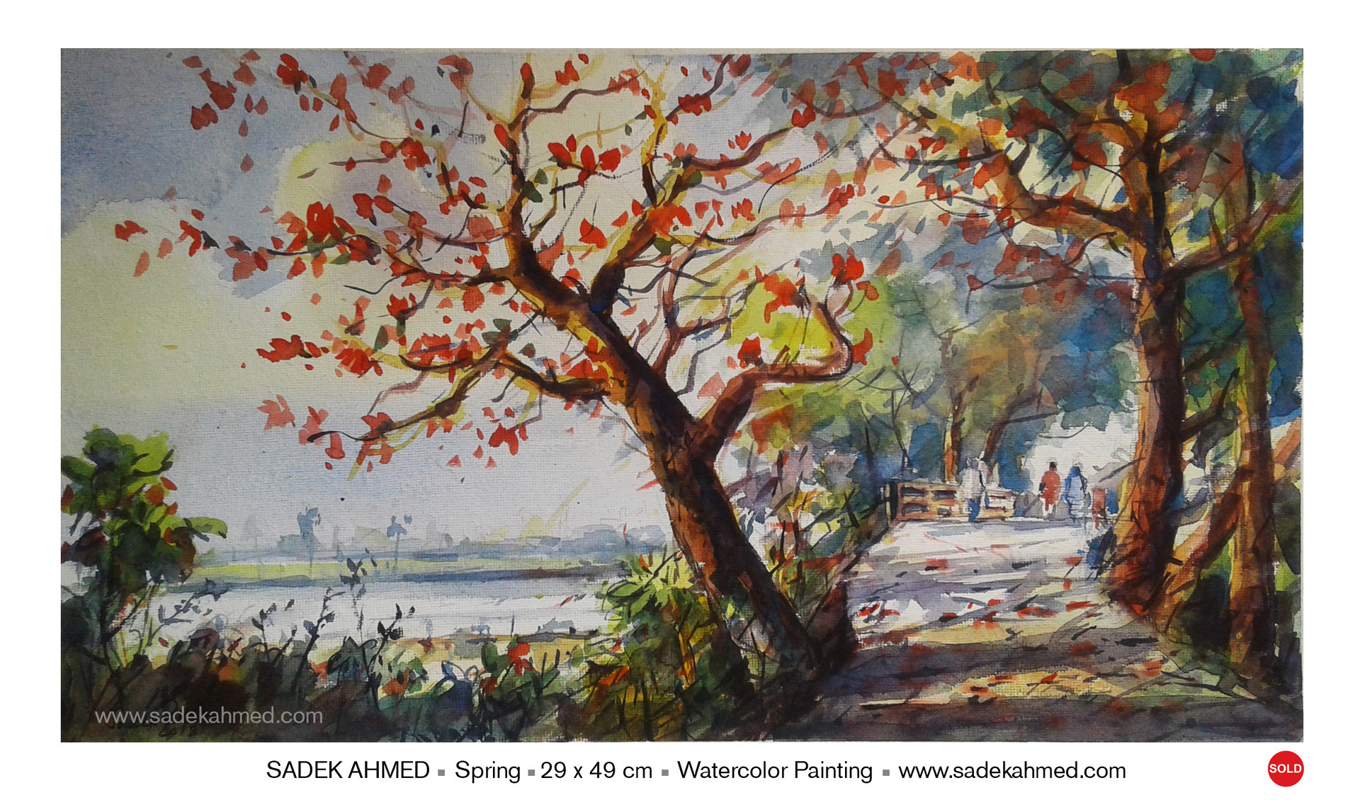 Artstation Village Of Bangladesh Watercolor By Sadek Ahmed For Collection 88 01770705474 Www Sadekahme Sadek Ahmed