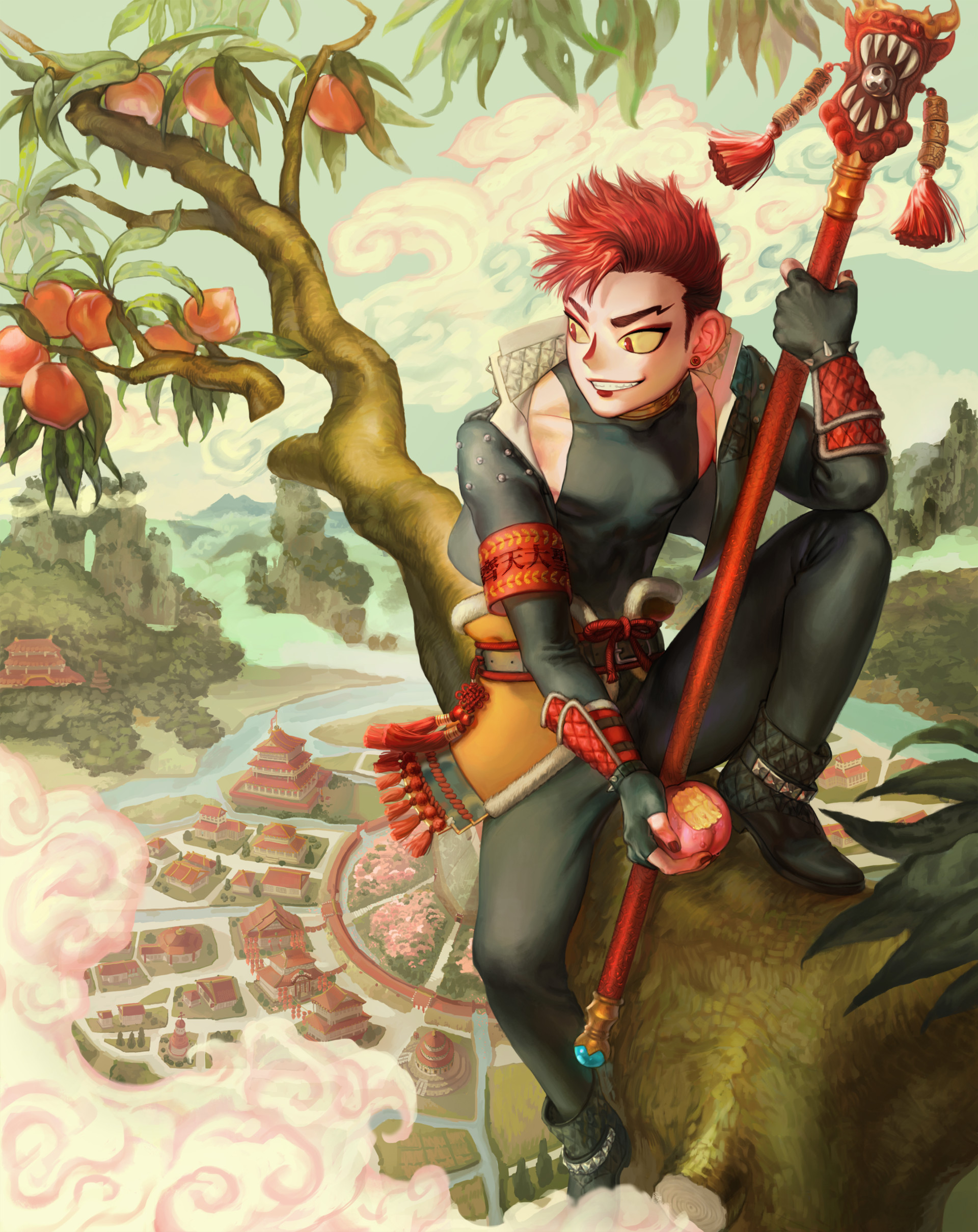 Artstation Sun Wukong Lhy