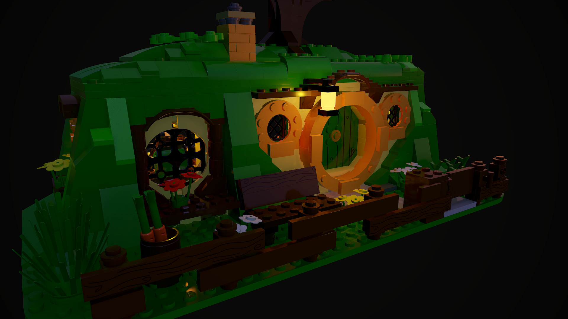 Andrew Rahn Bag End Lego Set