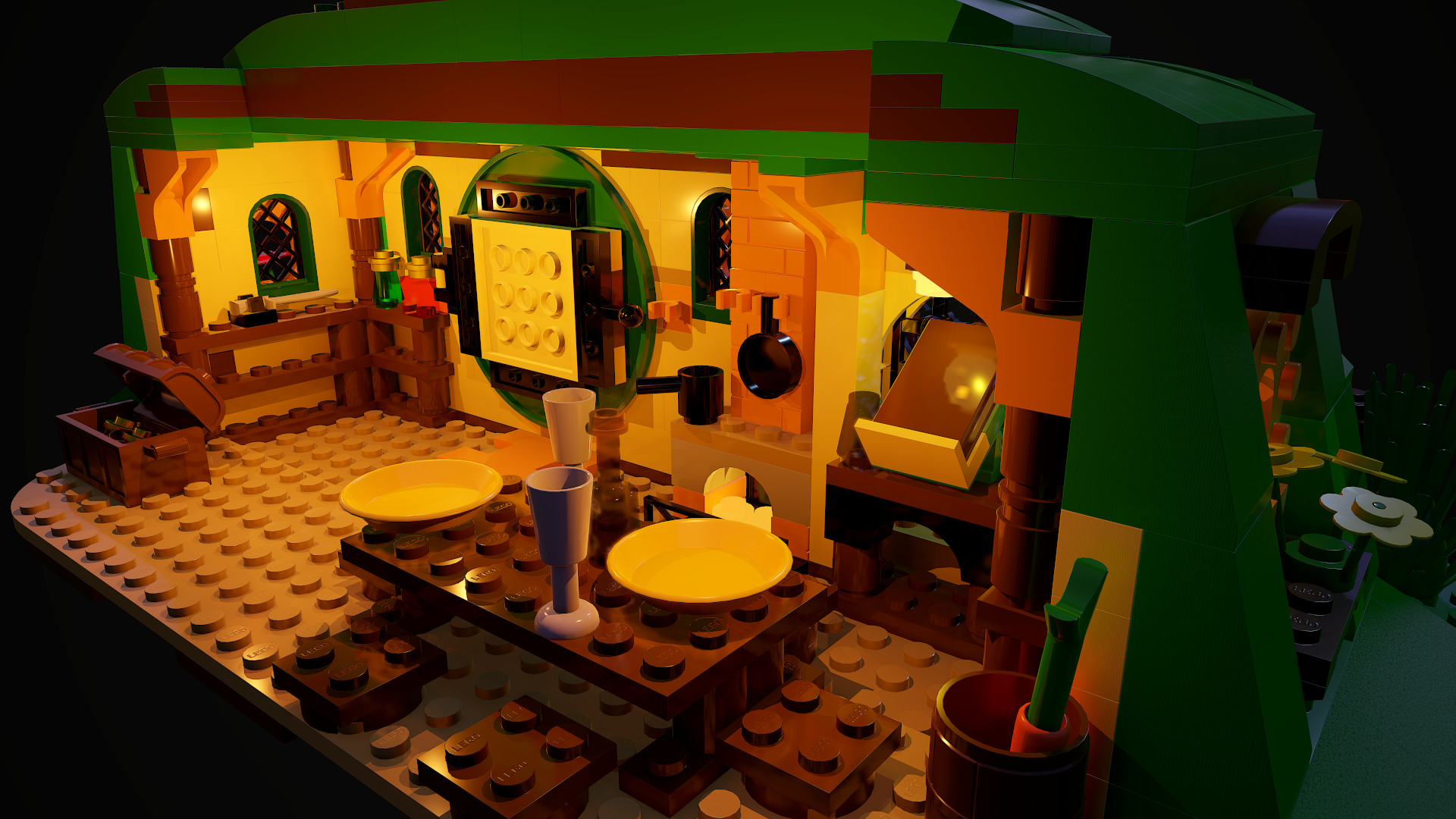 Andrew Rahn Bag End Lego Set andrew-rahn-bag-end-lego-set