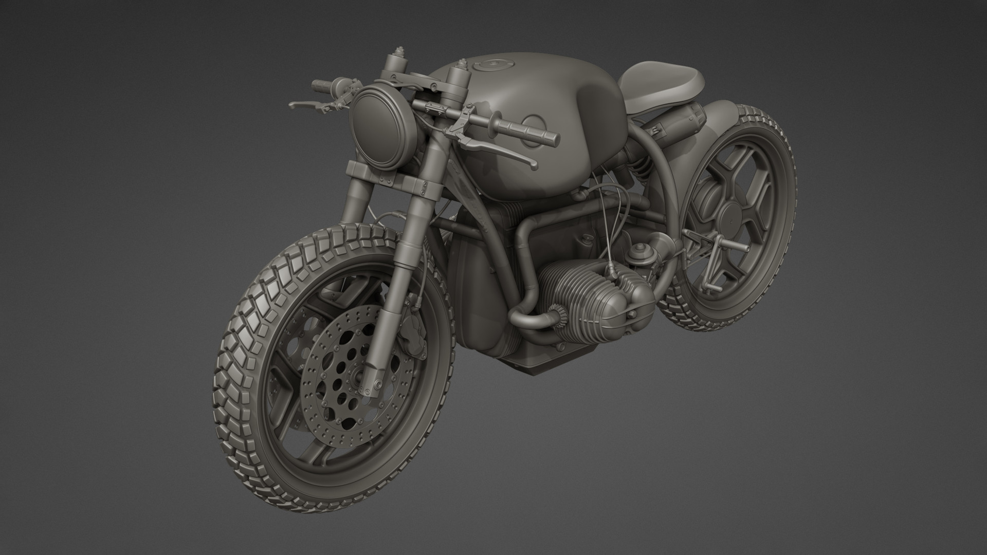Artstation Bmw R100 Motorcycle Lorchan Trapp