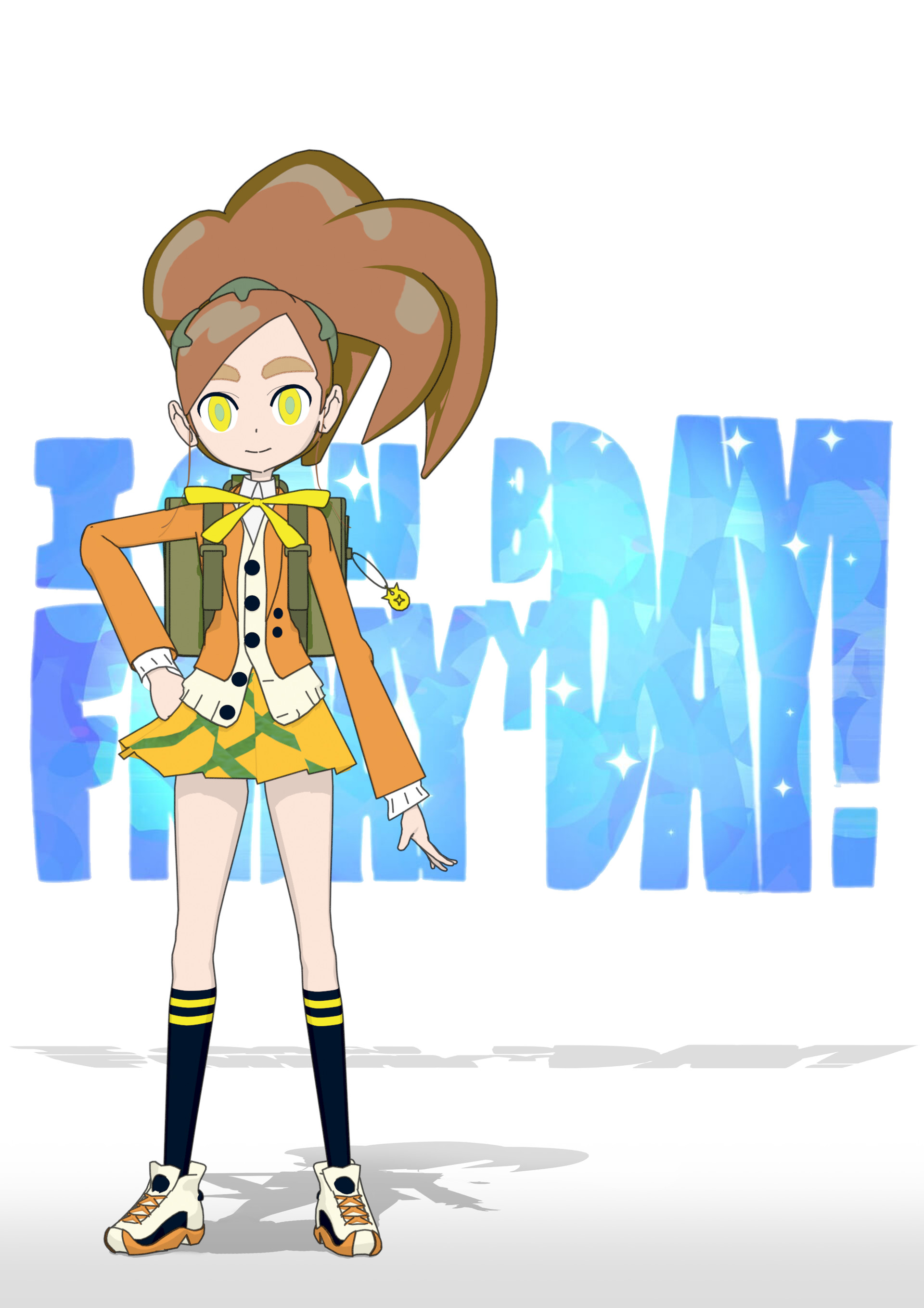 Artstation 少女a I Can Friday By Day Soya Ito