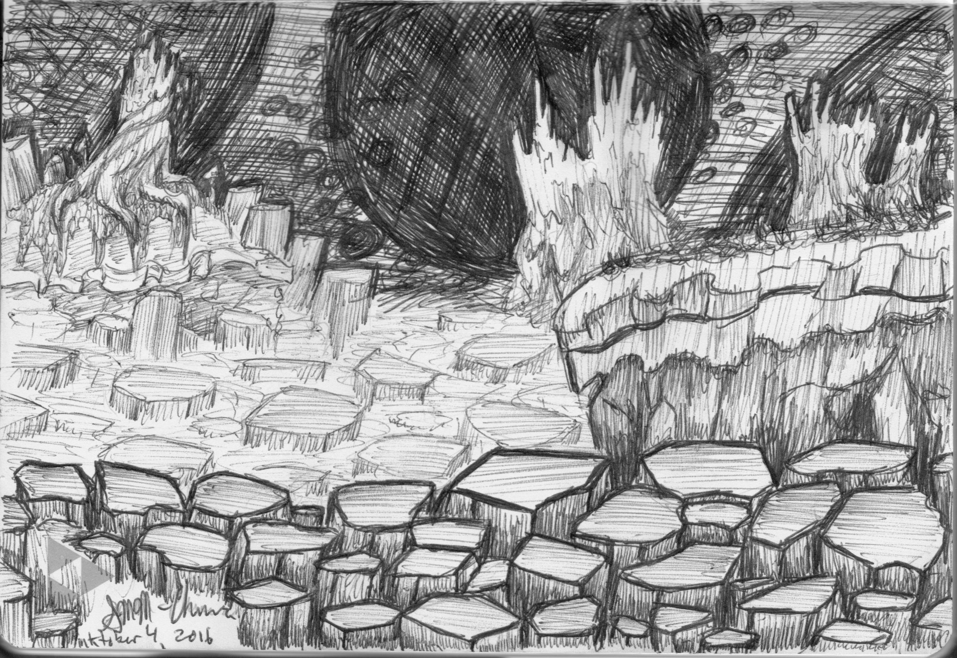 Chimera Sarah M - Area N/M Landscape Study Chimera Sarah M - Area N/M Landscape Study
