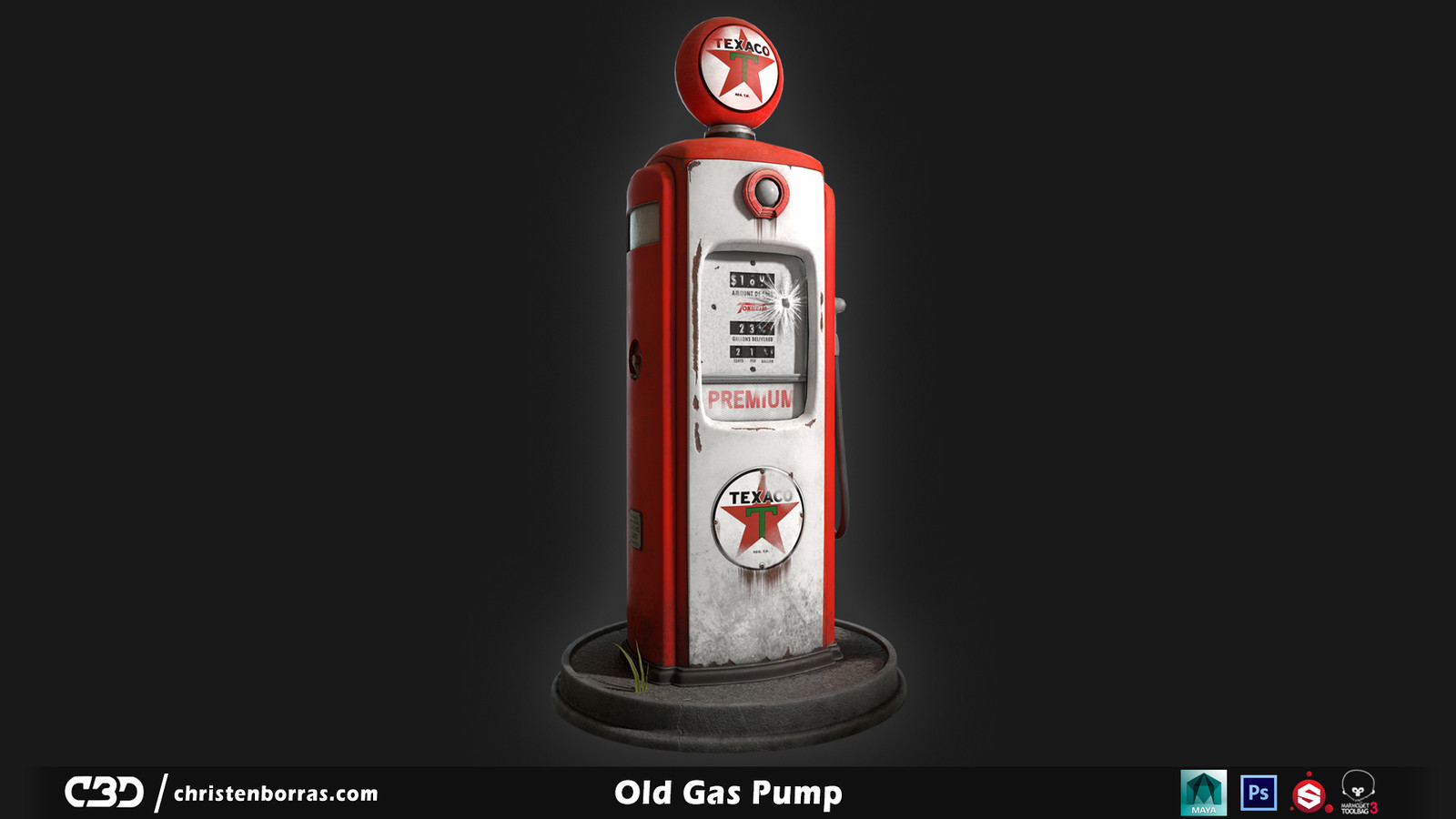 Old Gas Pump