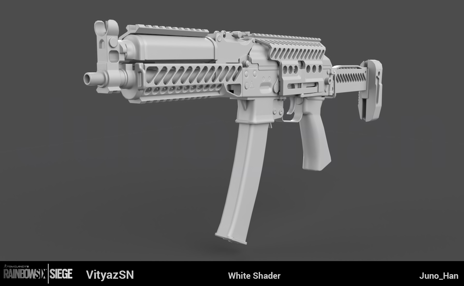 Artstation Rainbow 6 Siege Weapon Stuff Juno Han