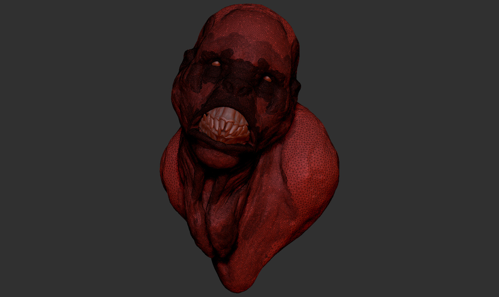 Sculptris wireframe