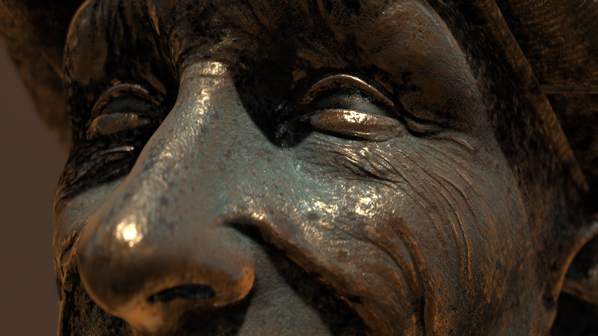 Golfer Substance Painter Closeup 02