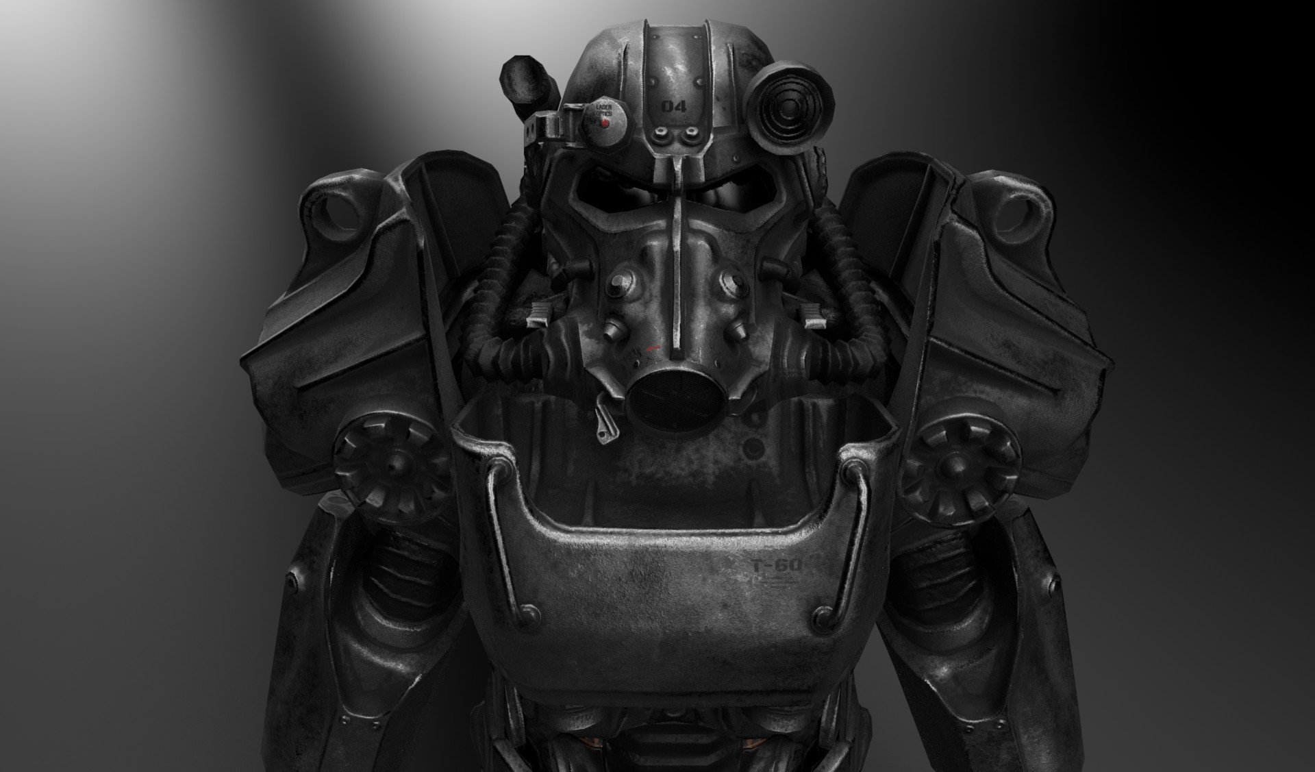 ArtStation - Fallout T60 Full Armor Texturing 2