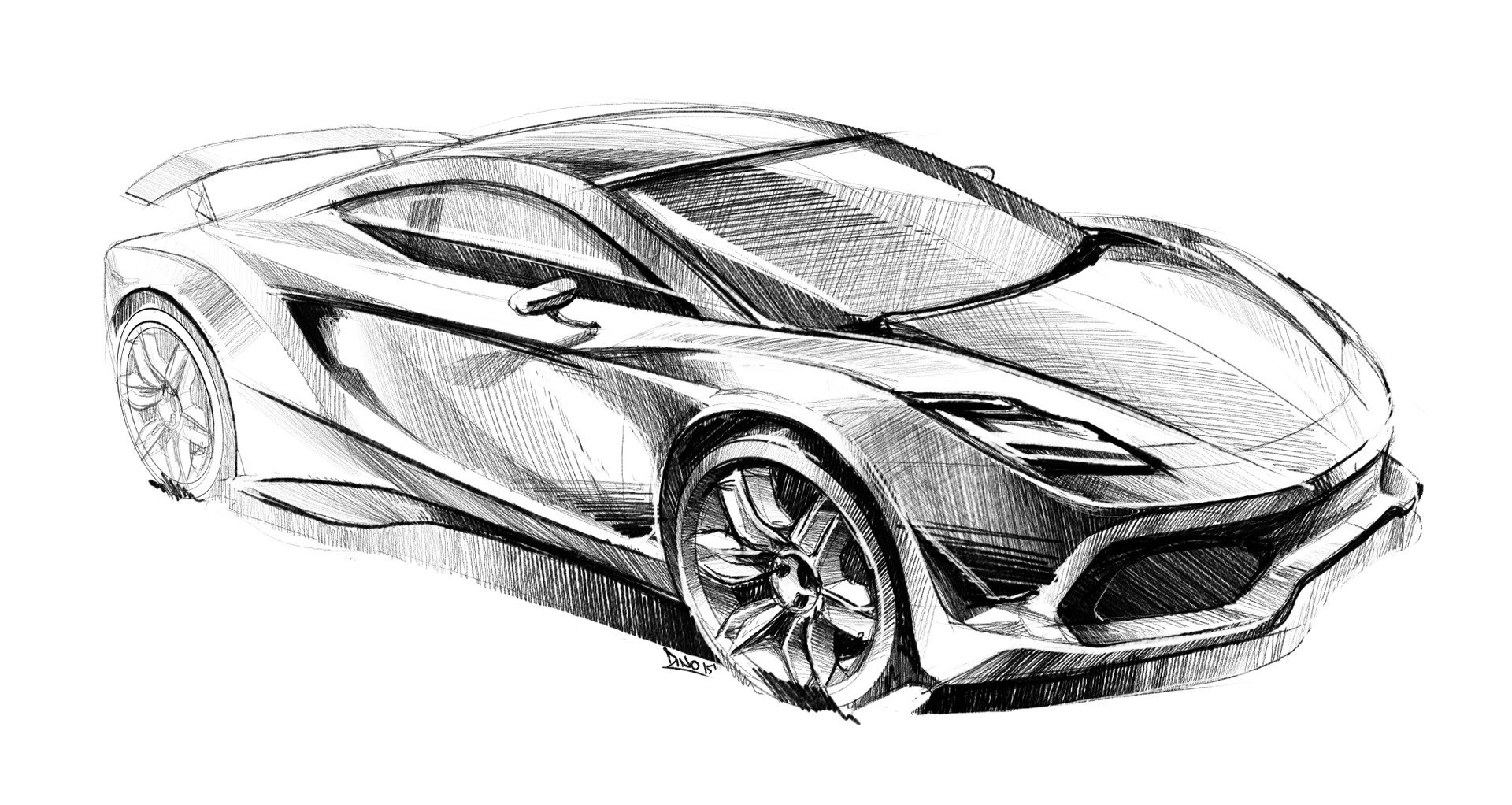 How to draw a car. Professional Car Design: Sketching CUV | Sketch design,  Sketch painting, Car design