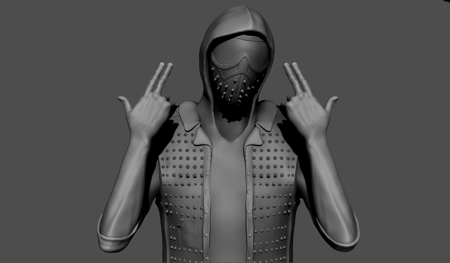 Artstation Wrench Watch Dogs 2 Anders Andersen