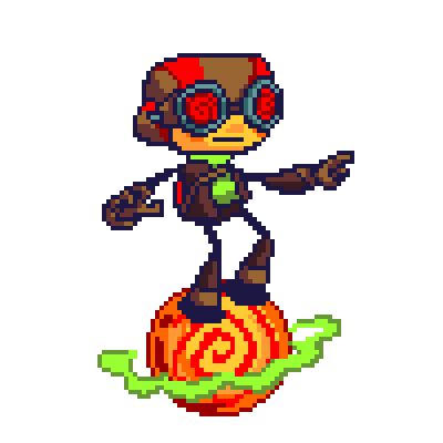Artstation Levitation Psychonauts Pixel Animation Fanart Stephen Plant