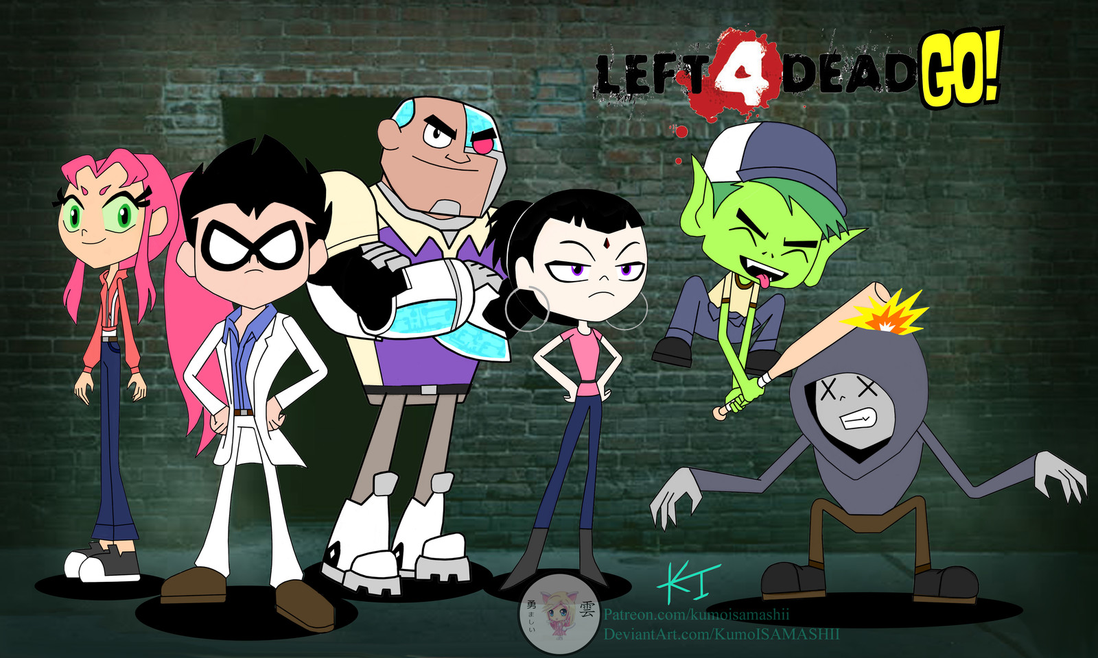 Artstation Left 4 Dead Go Kumo Isamashii