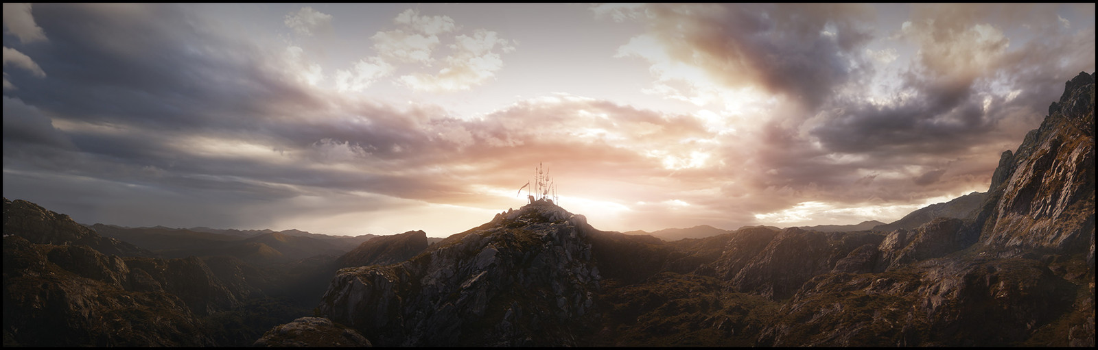 The Hobbit Trilogy / Battle scene Background 