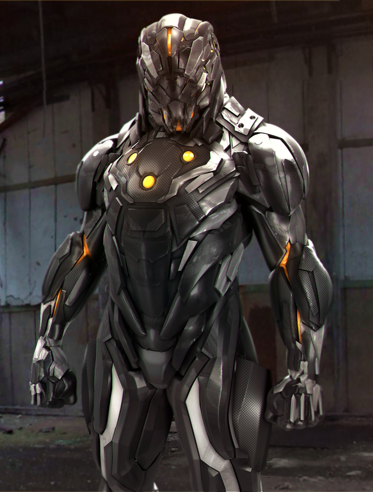 Steel armor